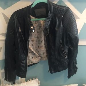 Leather jacket
